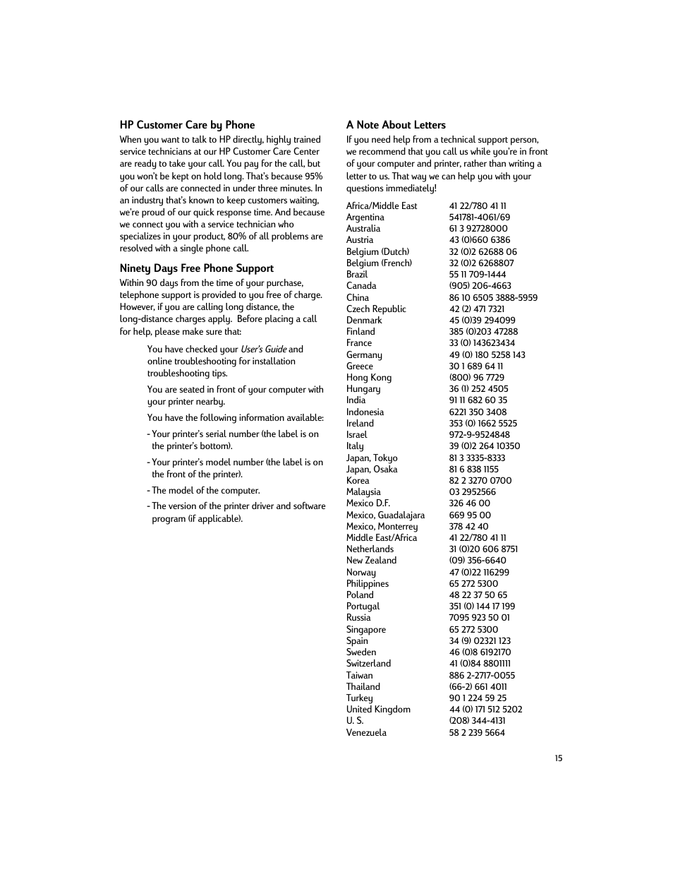 HP Deskjet 200cci Printer User Manual | Page 17 / 24