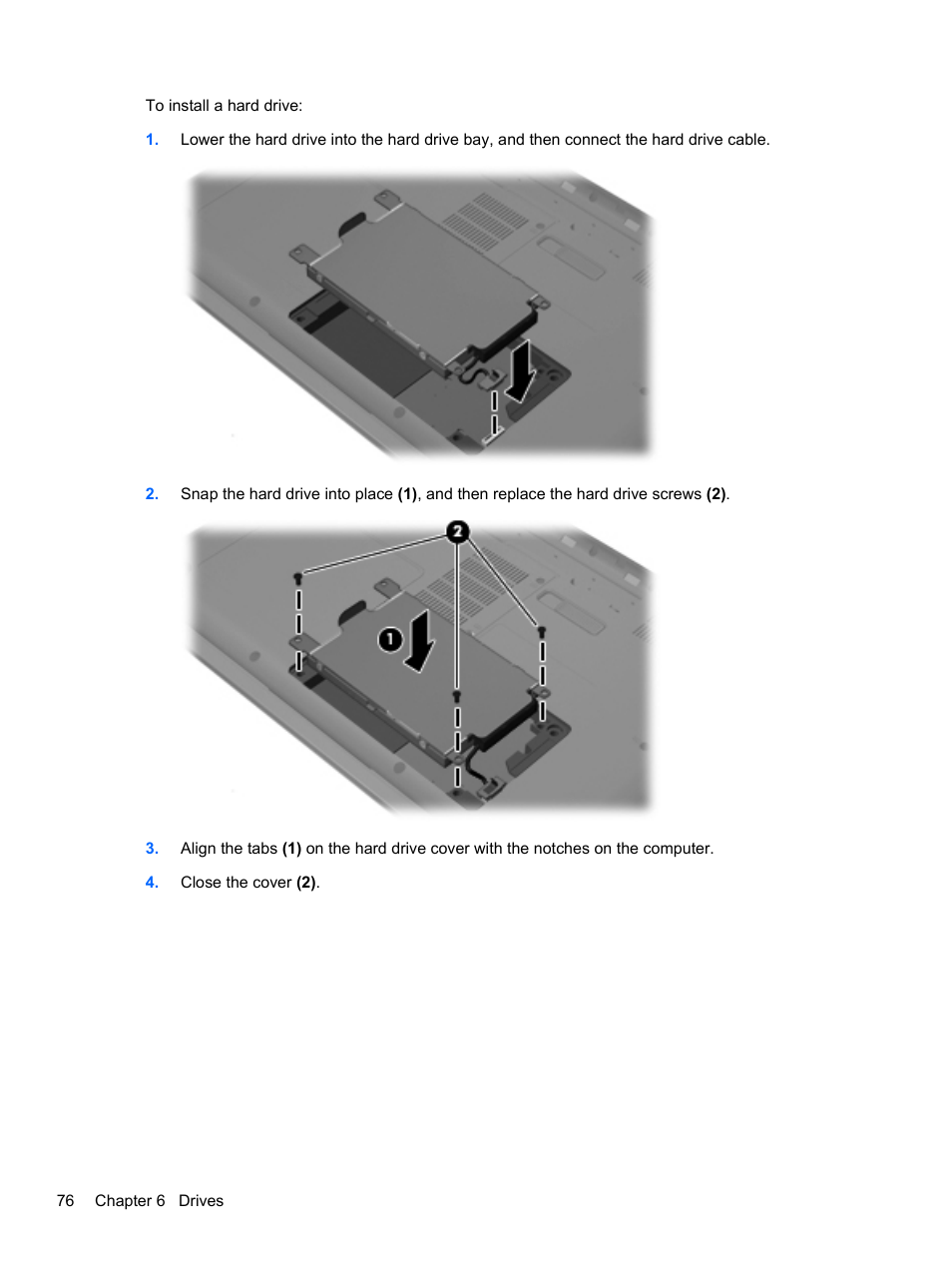 HP Compaq Presario CQ42-210AU Notebook PC User Manual | Page 86 / 119
