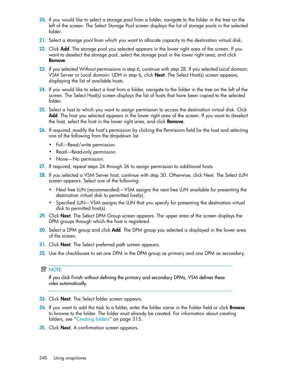 HP SAN Virtualization Services Platform User Manual | Page 248 / 398