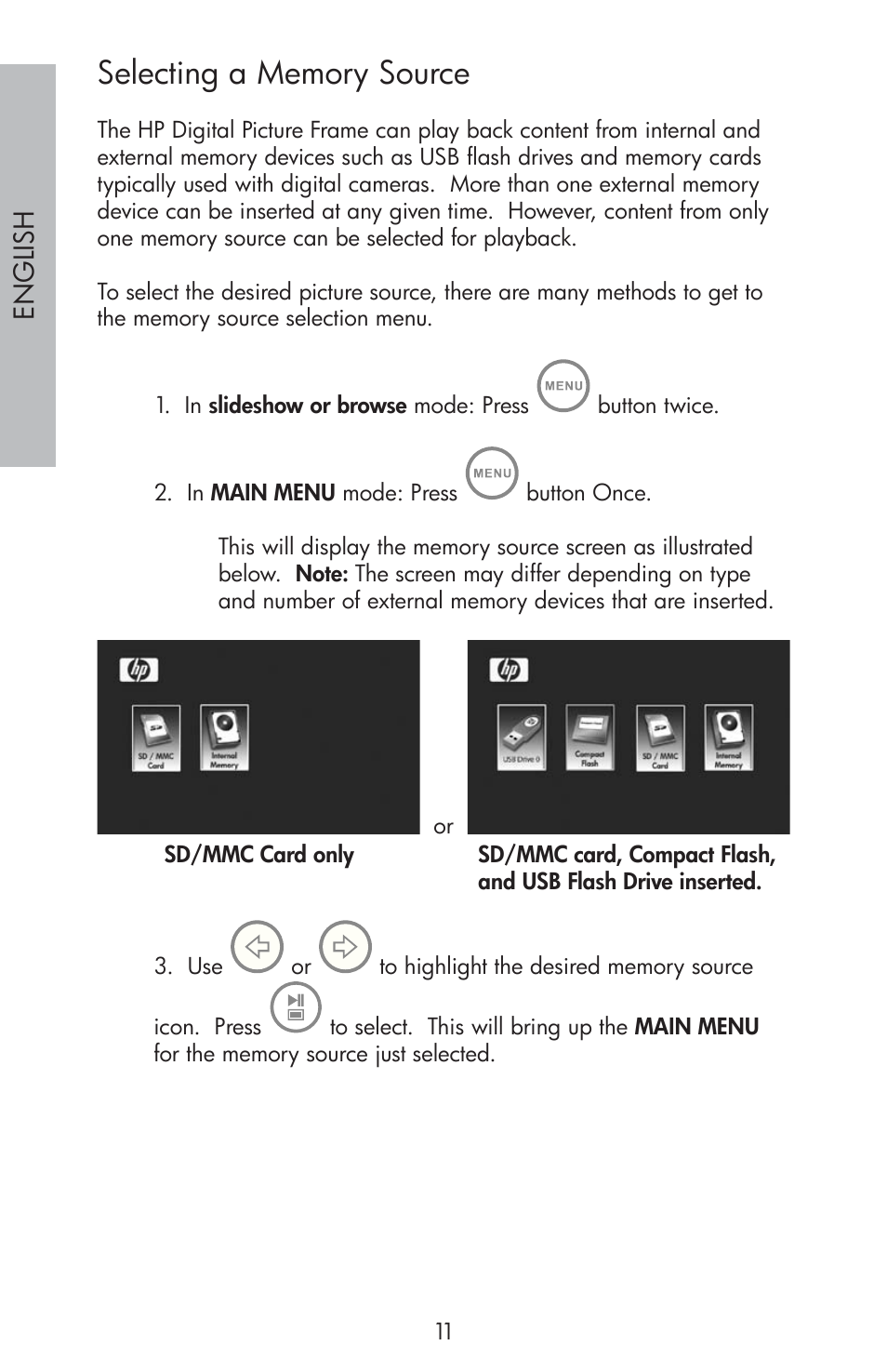 HP df810 Digital Picture Frame User Manual | Page 12 / 96