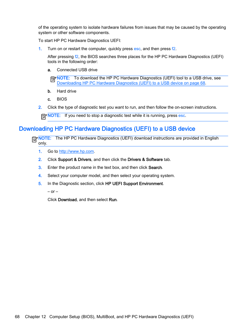 HP EliteBook Folio 1040 G1 Notebook PC User Manual | Page 78 / 90