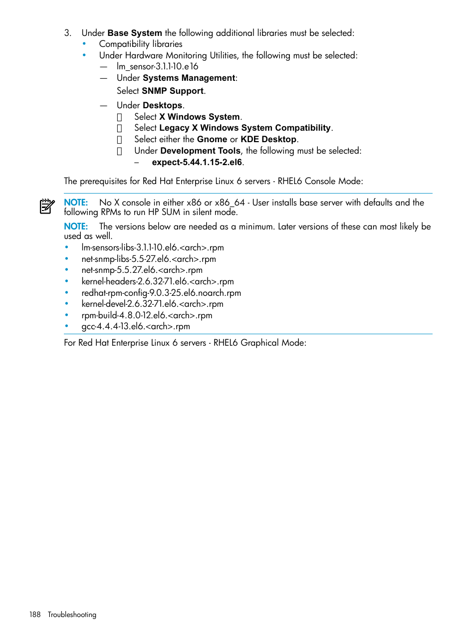 HP Systems Insight Manager User Manual | Page 188 / 253