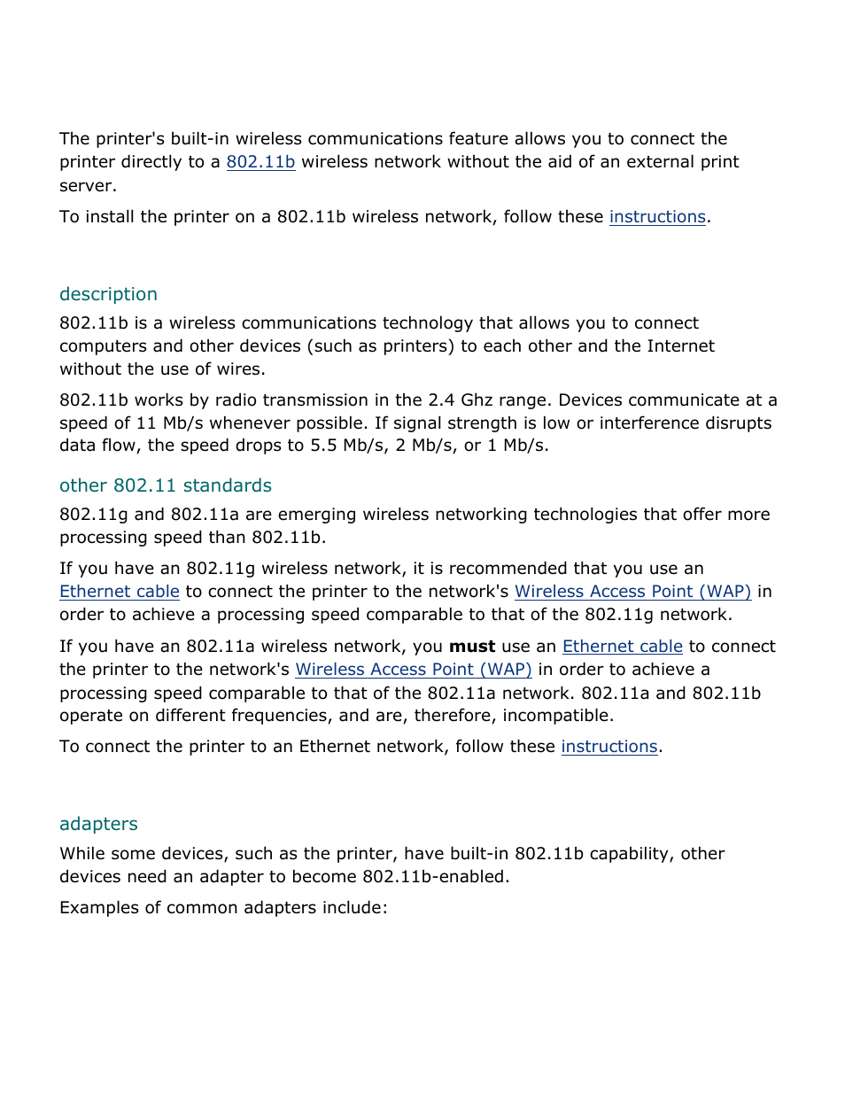 Wireless networking basics, Wireless network basics | HP Deskjet 5850 Color Inkjet Printer User Manual | Page 60 / 217