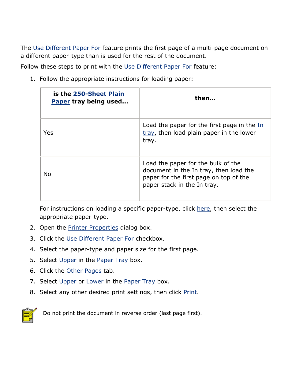 Printing a cover page | HP Deskjet 5850 Color Inkjet Printer User Manual | Page 97 / 217