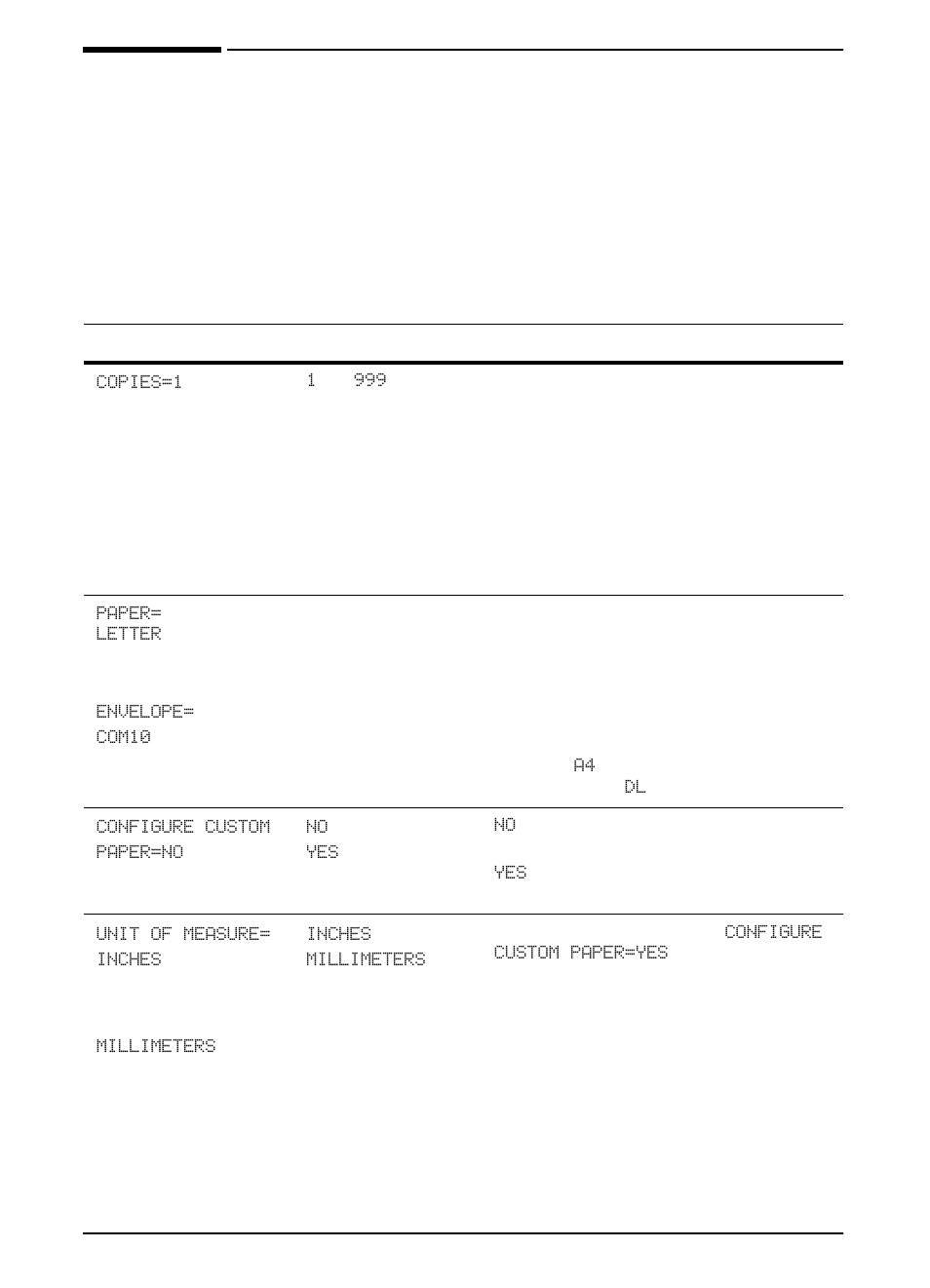 Printing menu | HP LaserJet 4000 Printer series User Manual | Page 143 / 194