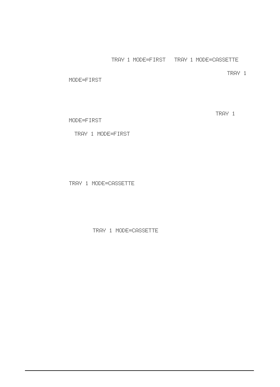 Customizing tray 1 operation | HP LaserJet 4000 Printer series User Manual | Page 61 / 194