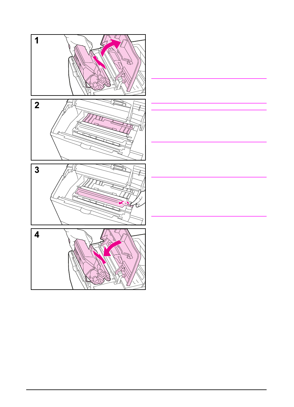 Cleaning the printer | HP LaserJet 4000 Printer series User Manual | Page 71 / 194