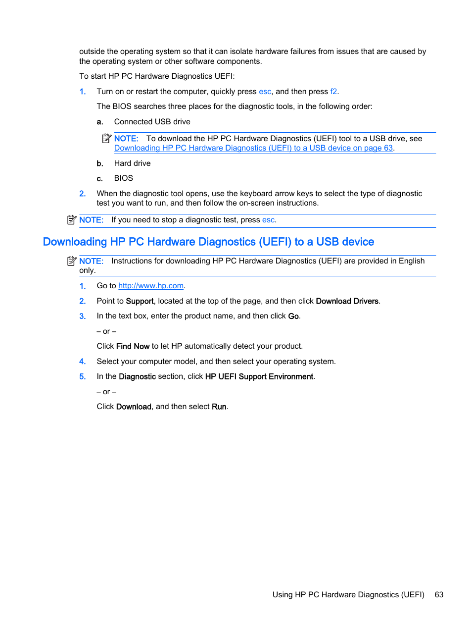 HP x360 350 G1 Convertible PC User Manual | Page 71 / 80