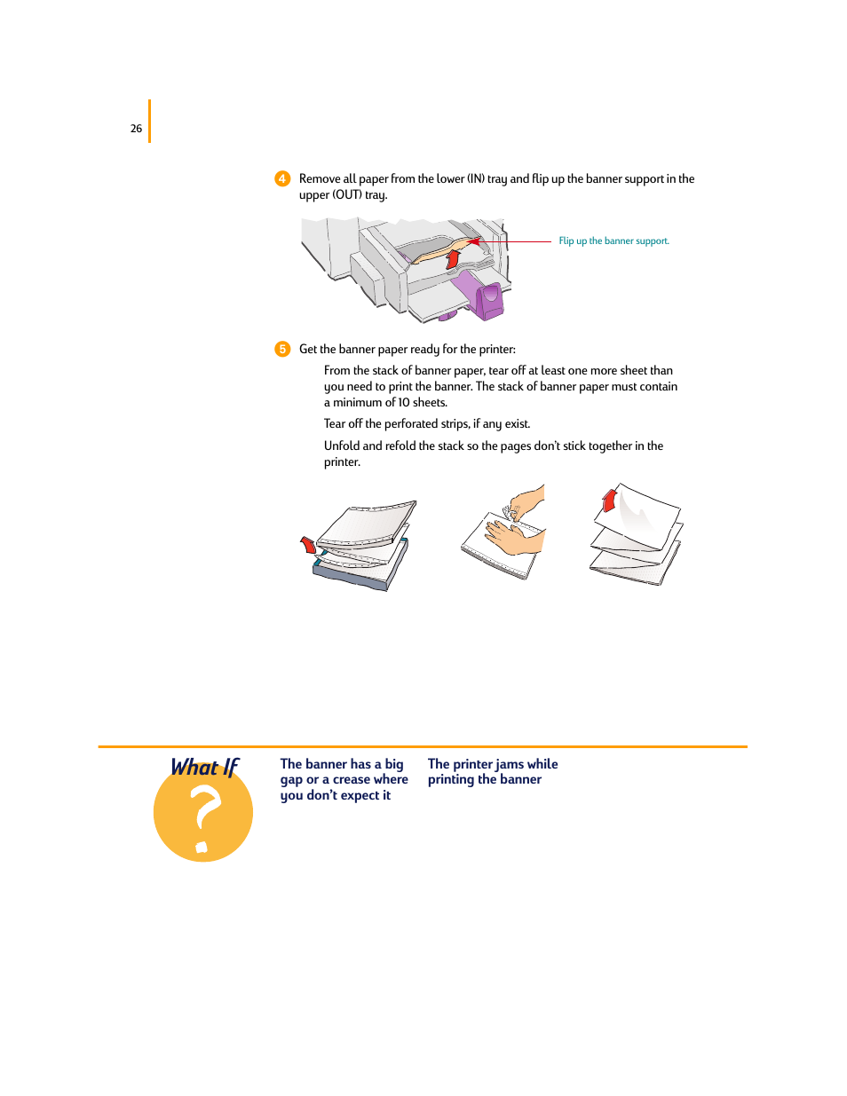 What if | HP Deskjet 695c Printer User Manual | Page 45 / 95
