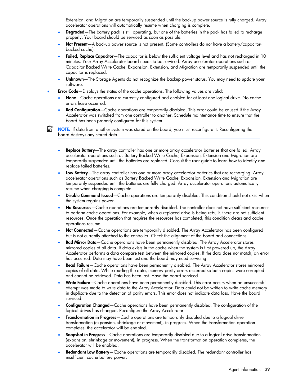 HP Insight Management Agents User Manual | Page 39 / 99