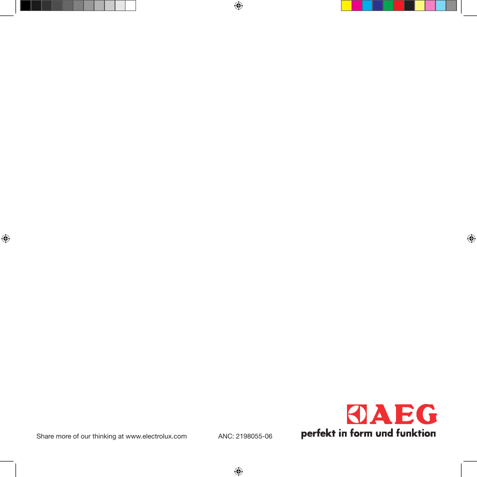AEG UMORIGIN User Manual | Page 24 / 24