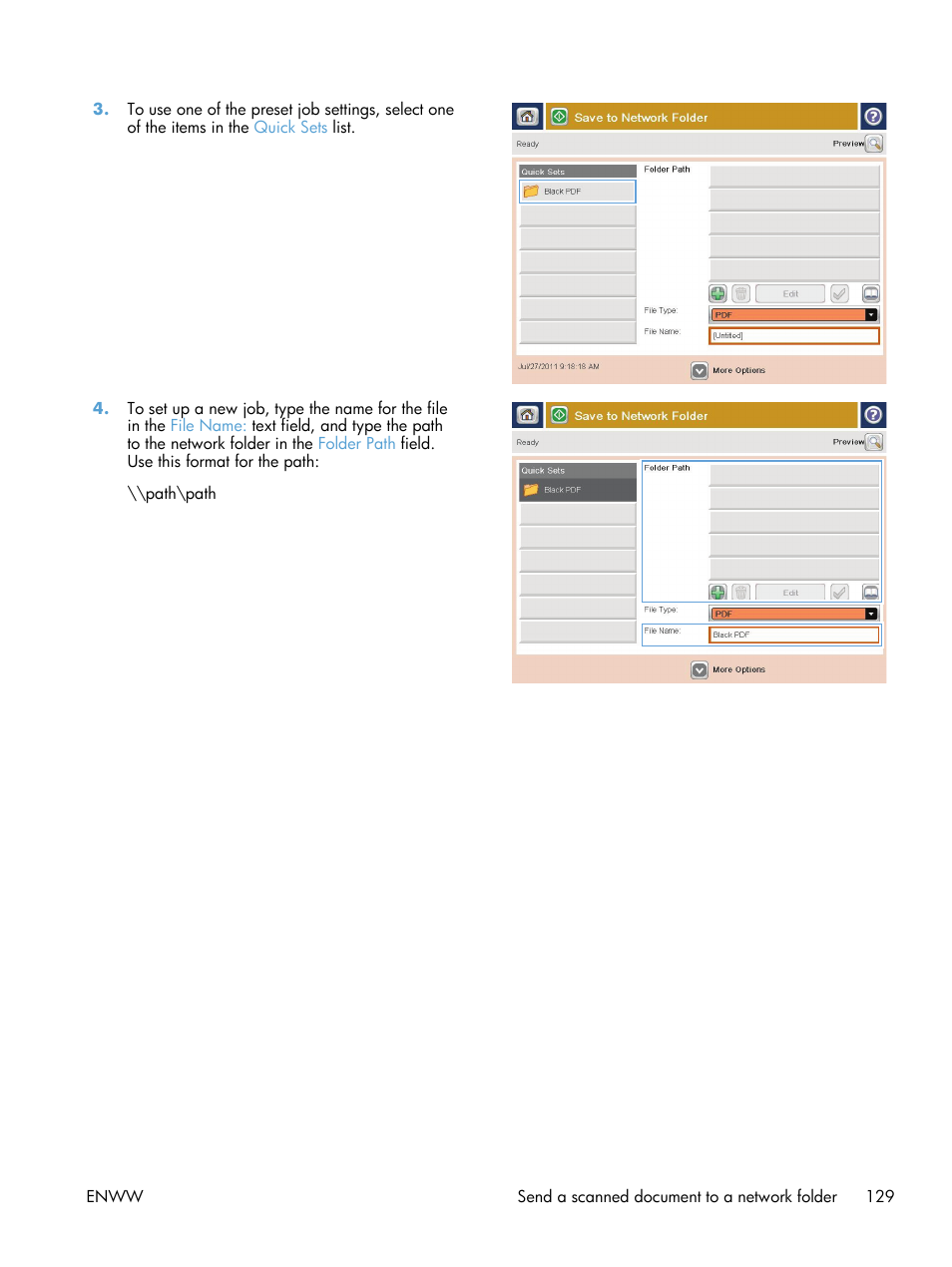 HP LaserJet Enterprise 500 MFP M525 User Manual | Page 143 / 294