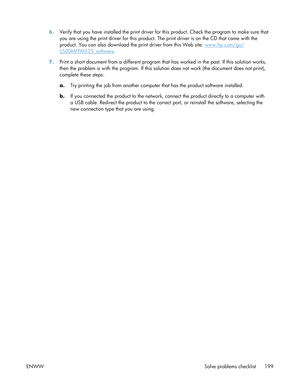 HP LaserJet Enterprise 500 MFP M525 User Manual | Page 213 / 294