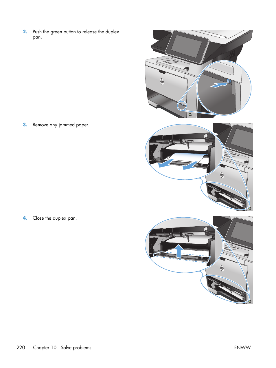 HP LaserJet Enterprise 500 MFP M525 User Manual | Page 234 / 294