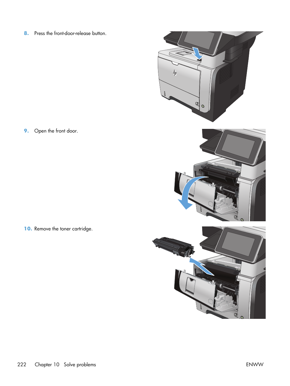HP LaserJet Enterprise 500 MFP M525 User Manual | Page 236 / 294