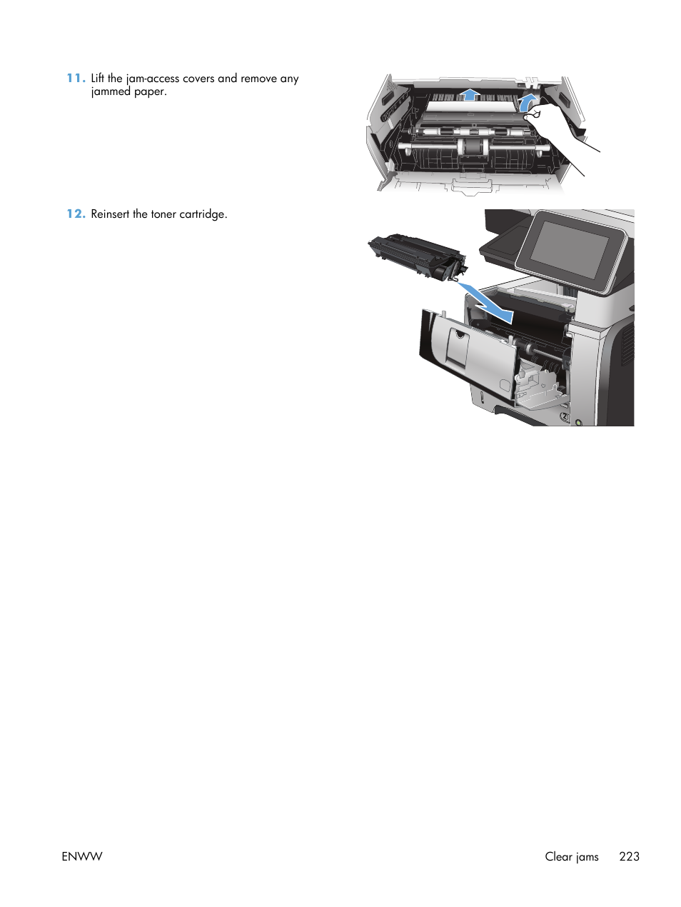 HP LaserJet Enterprise 500 MFP M525 User Manual | Page 237 / 294