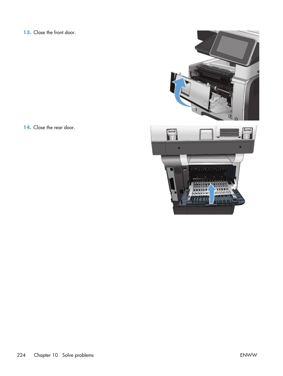 HP LaserJet Enterprise 500 MFP M525 User Manual | Page 238 / 294