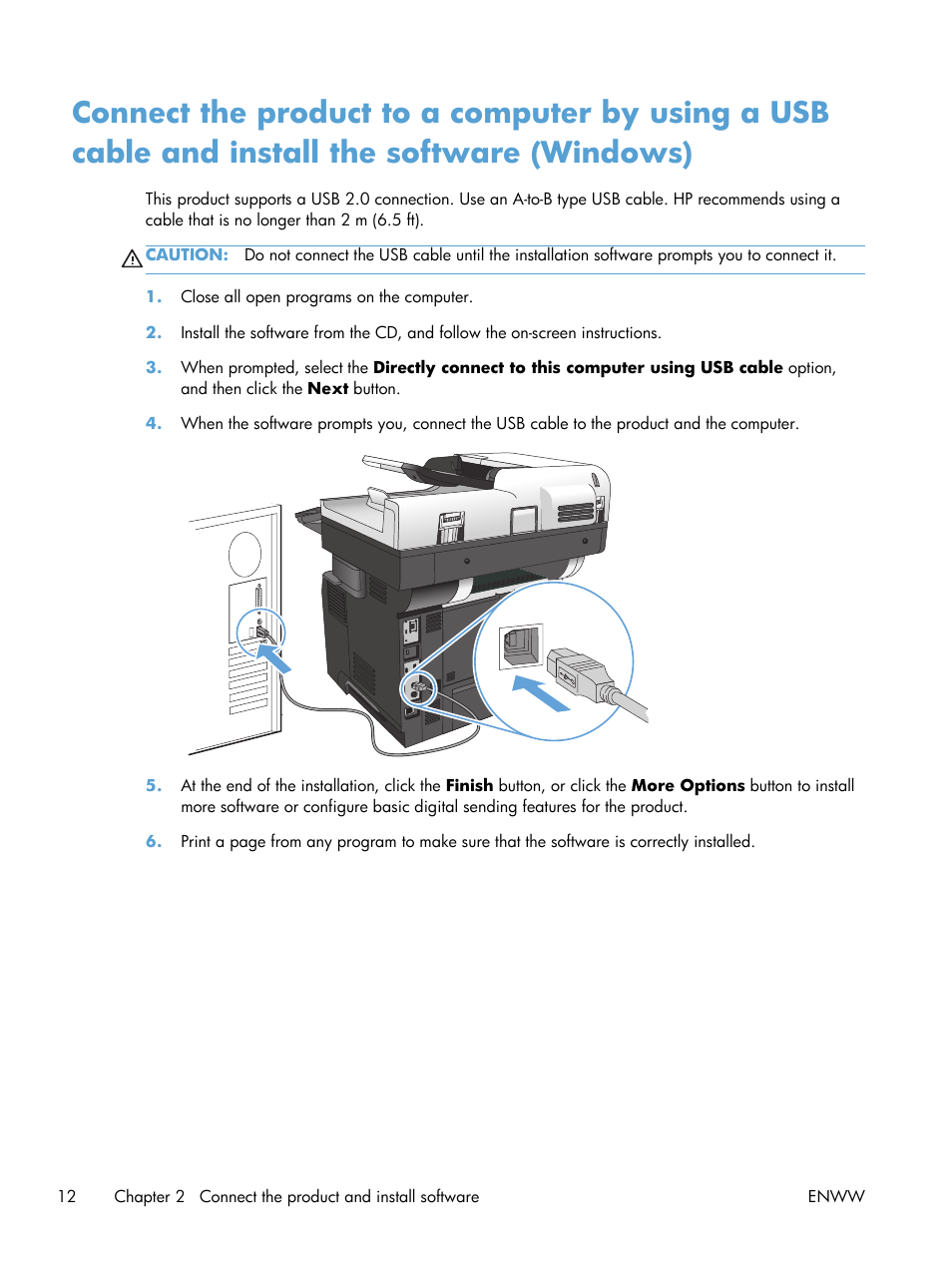 HP LaserJet Enterprise 500 MFP M525 User Manual | Page 26 / 294
