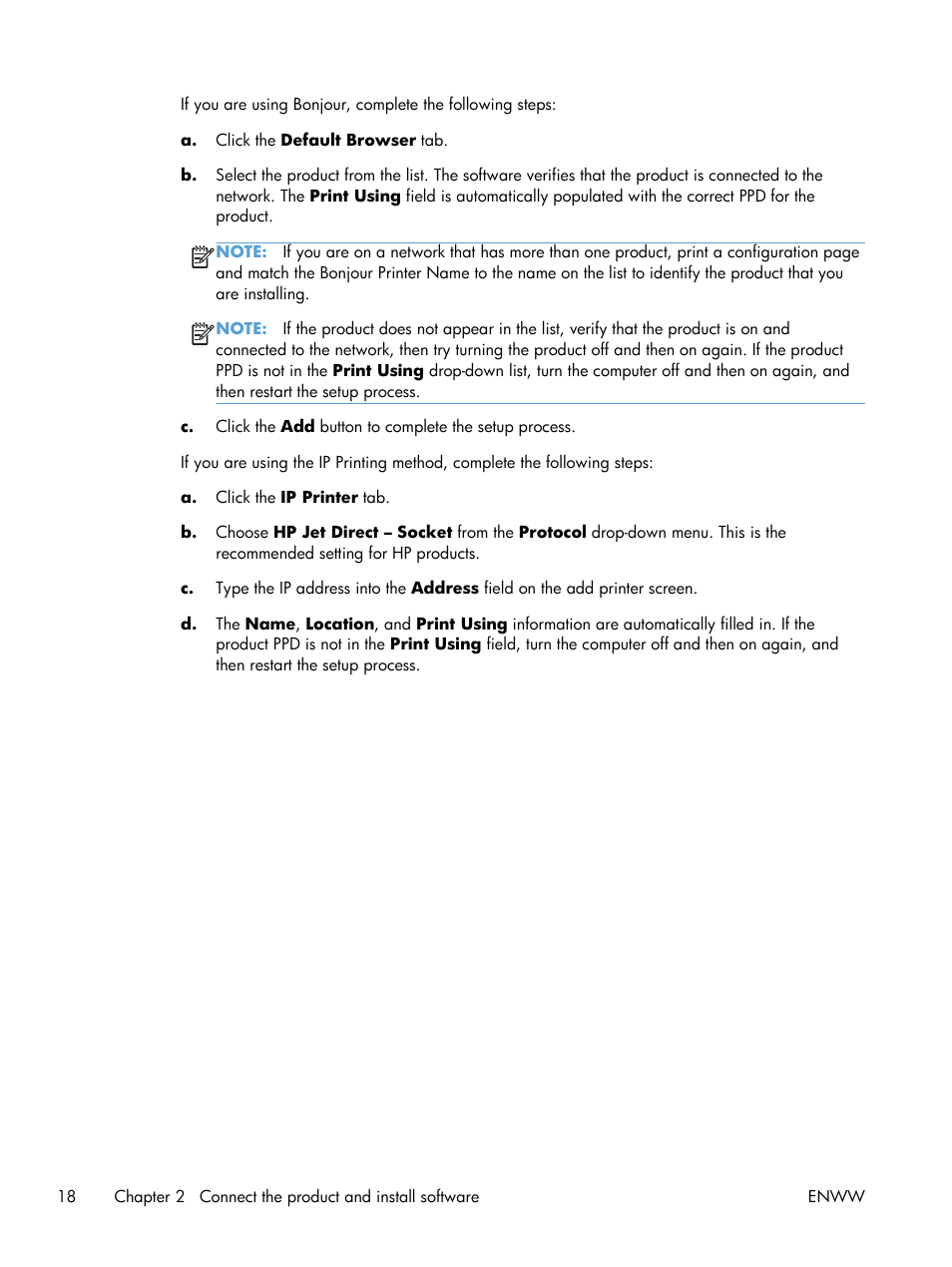 HP LaserJet Enterprise 500 MFP M525 User Manual | Page 32 / 294