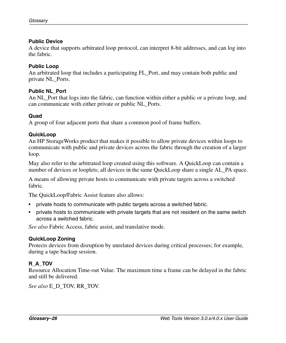 HP StorageWorks 2.32 SAN Switch User Manual | Page 336 / 348