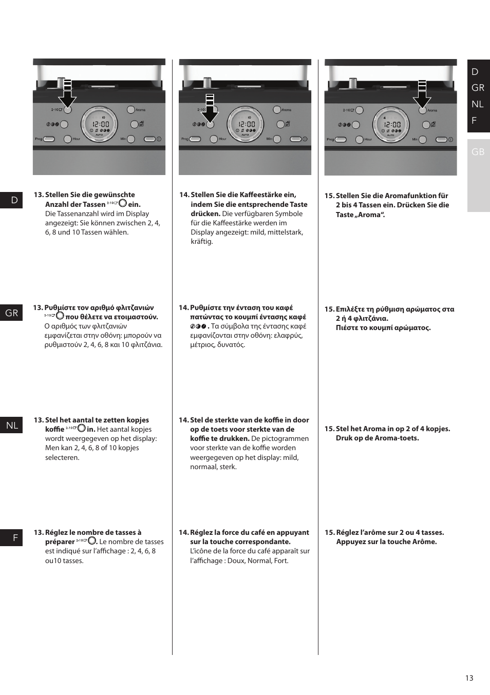 AEG KAM300 User Manual | Page 13 / 36