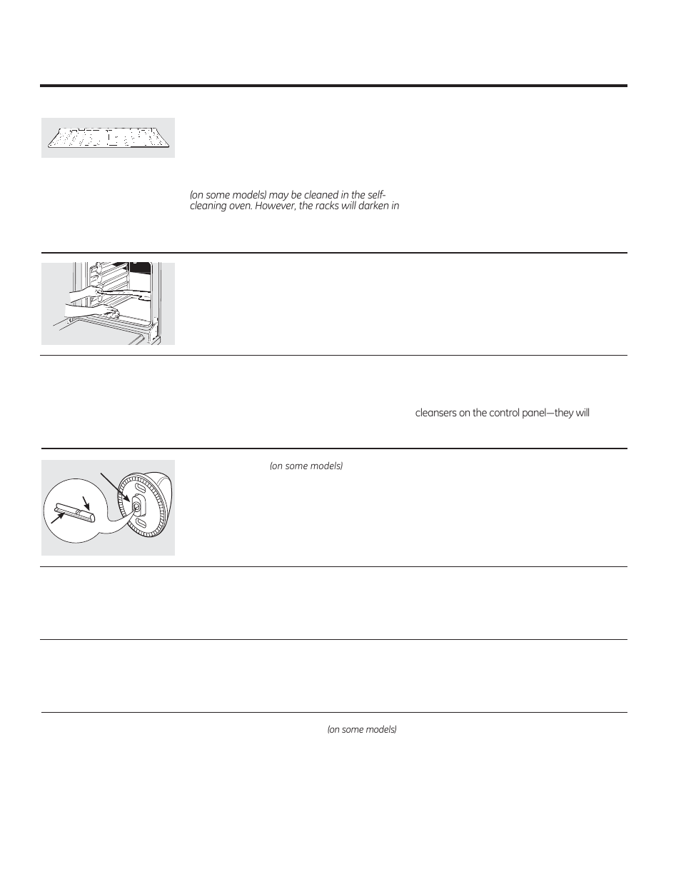 Care and cleaning of the oven | GE JRP28SKSS User Manual | Page 16 / 24