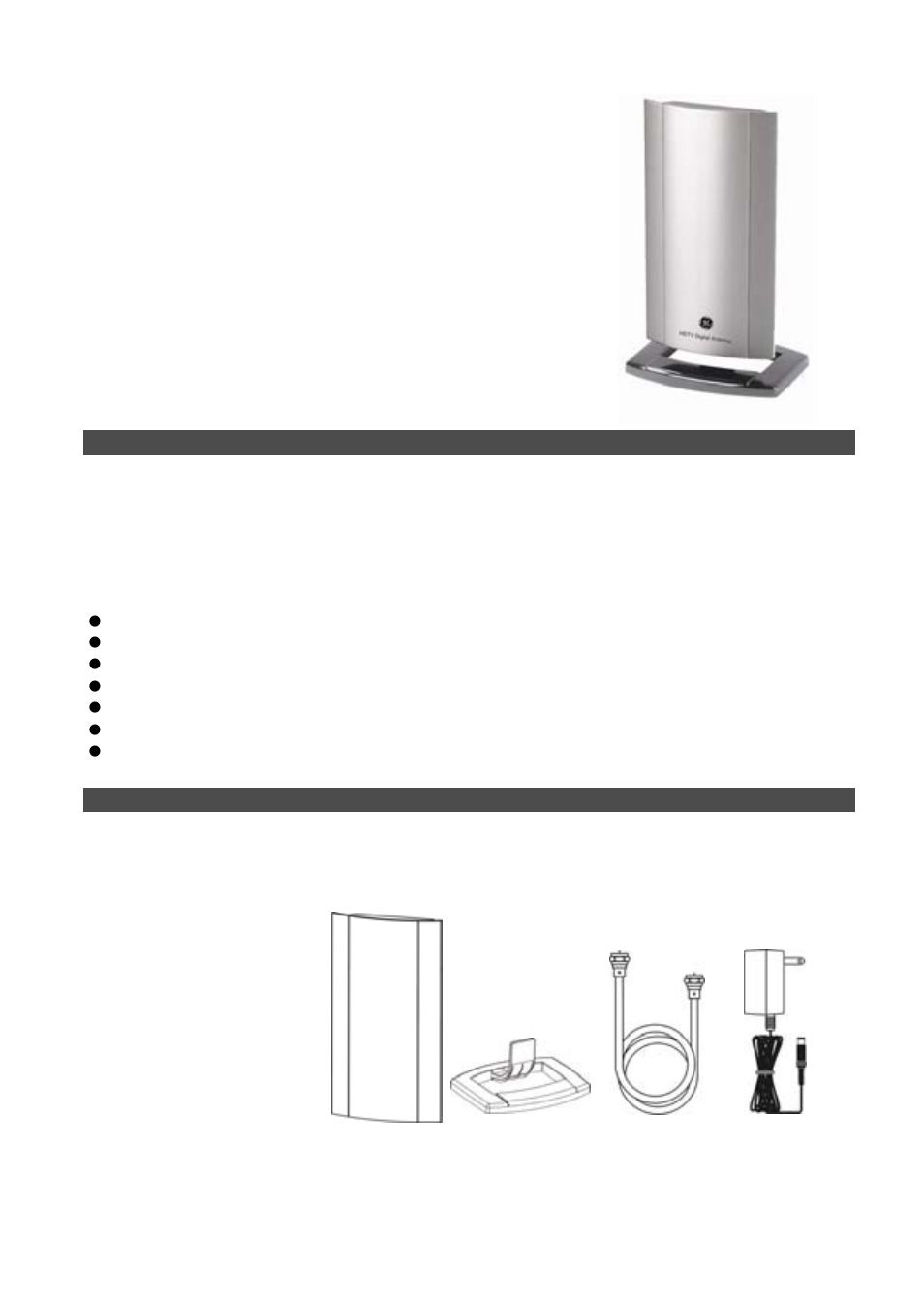 Modelo | GE 24746 GE Futura TV Antenna User Manual | Page 3 / 4