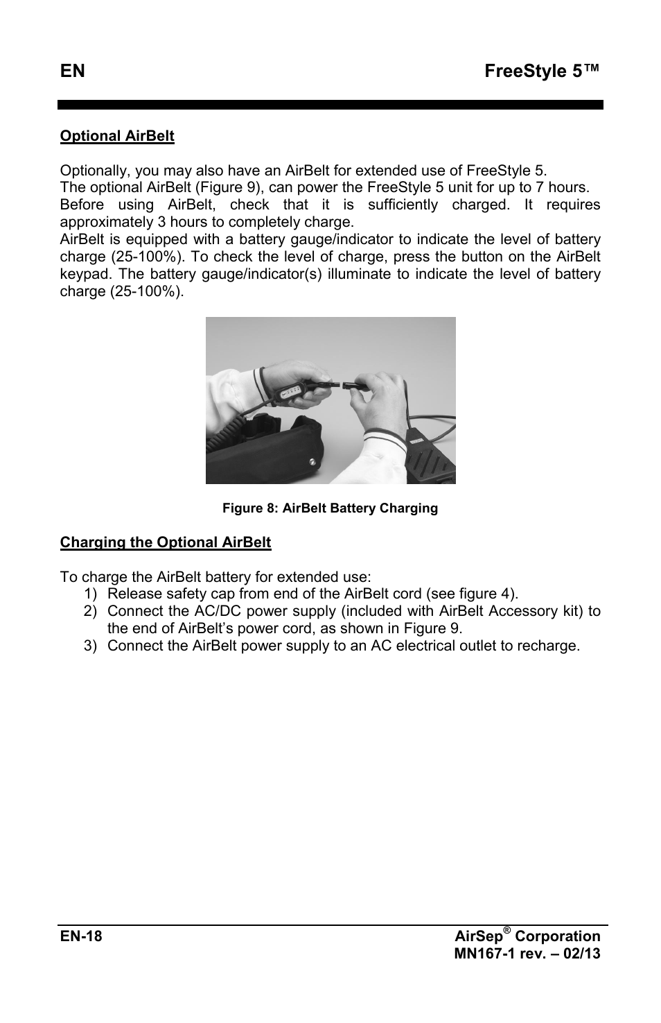 Freestyle 5 | AirSep MN167-1 User Manual | Page 214 / 520