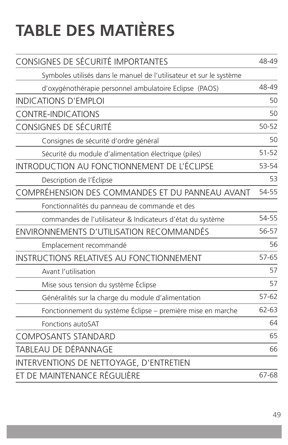 AirSep 4111-7 User Manual | Page 49 / 95