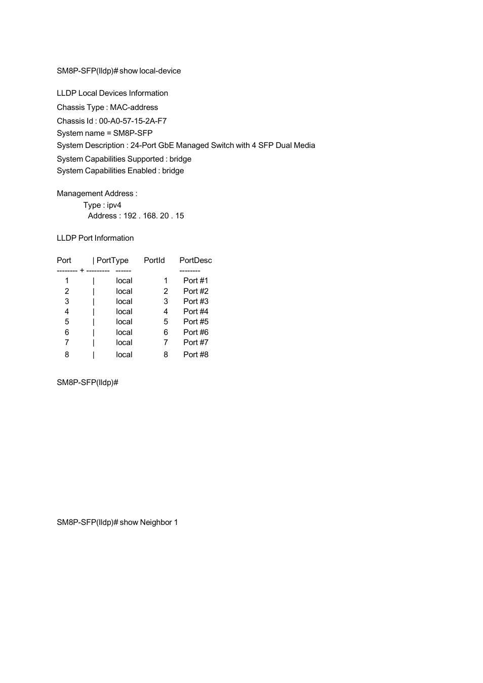 American Fibertek SM8P-SFP User Manual | Page 284 / 369