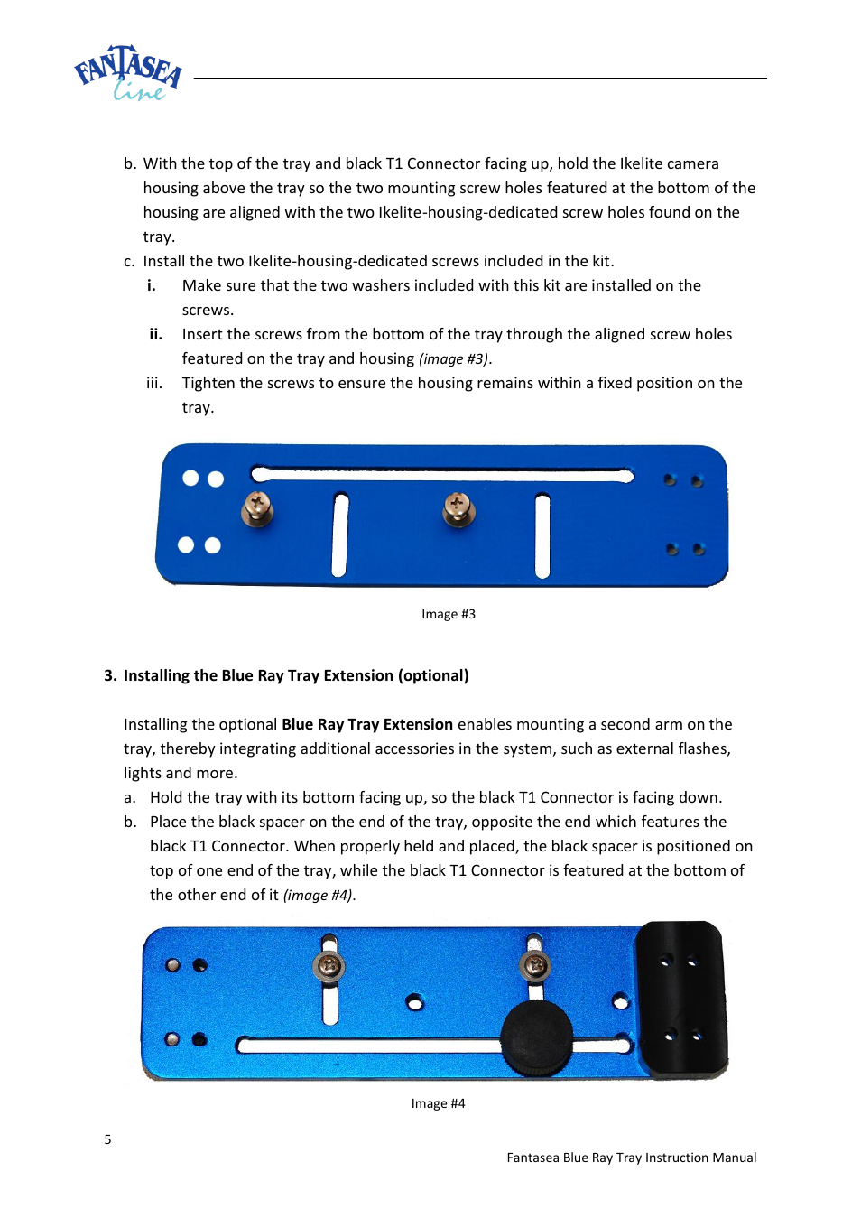 Fantasea Line Blue Ray Double Tray User Manual | Page 5 / 8