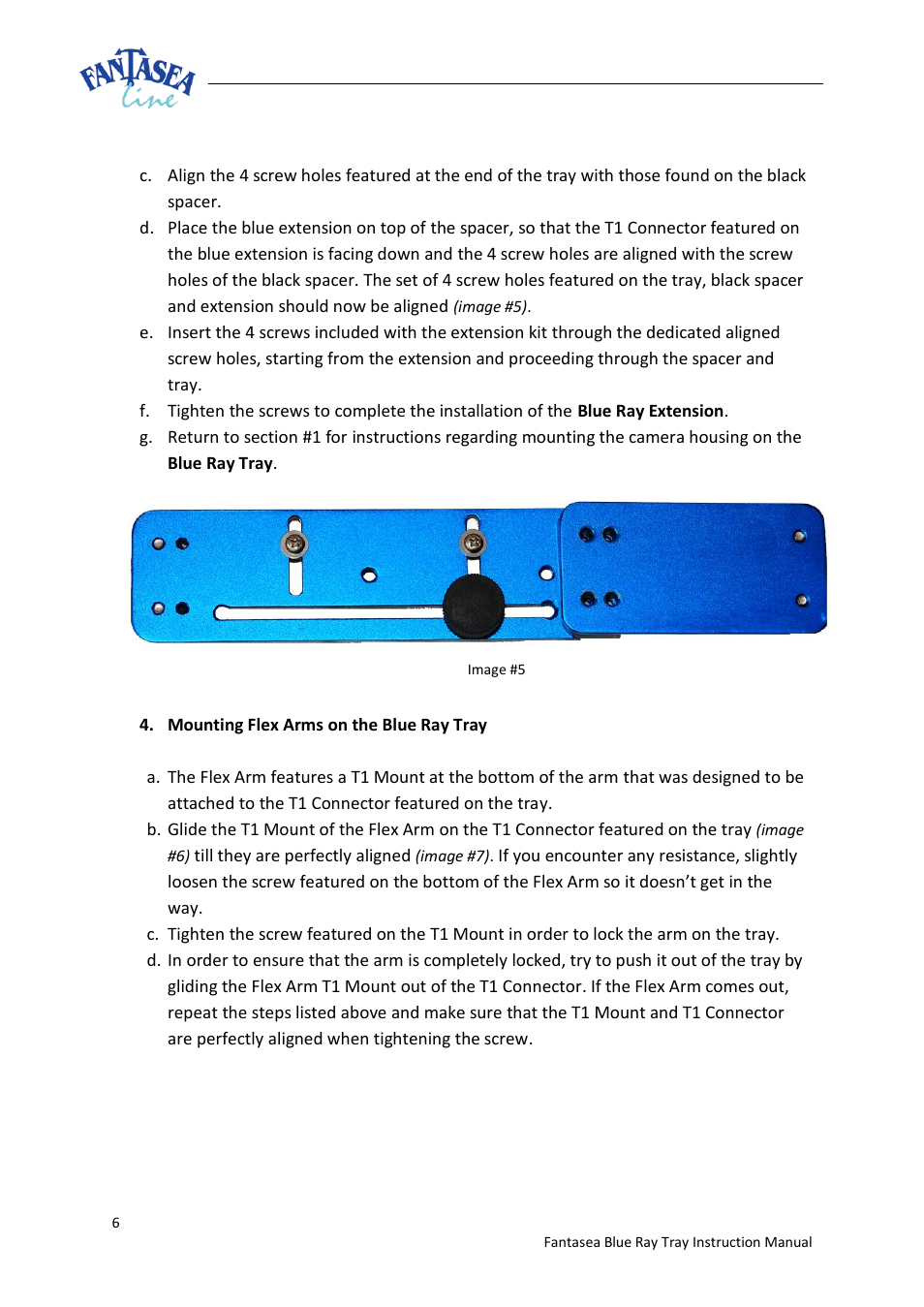 Fantasea Line Blue Ray Double Tray User Manual | Page 6 / 8