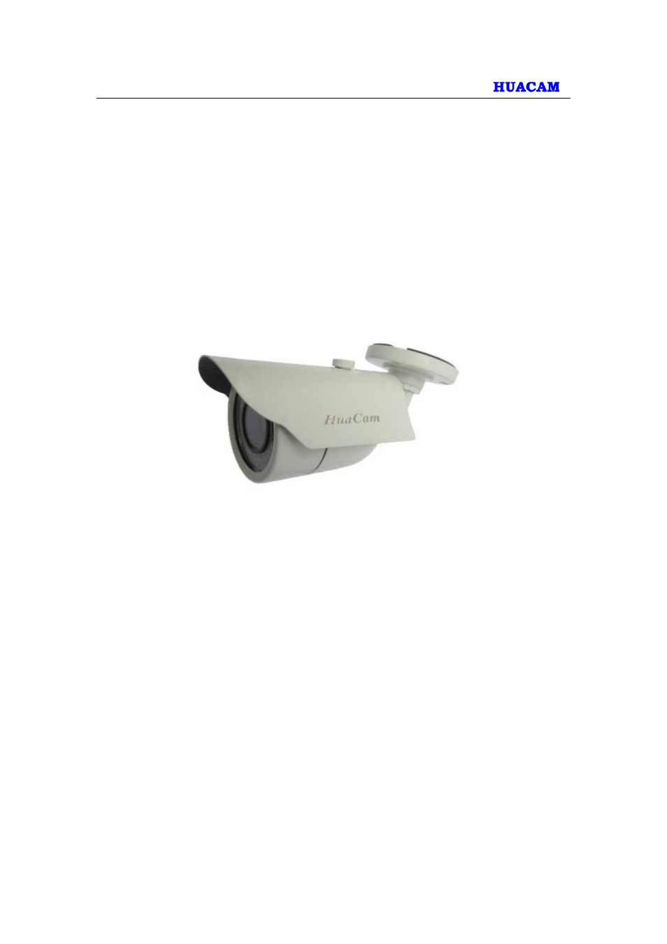 Product overview, 1 hcv724 camera | HUACAM HCV724 User Manual | Page 6 / 43