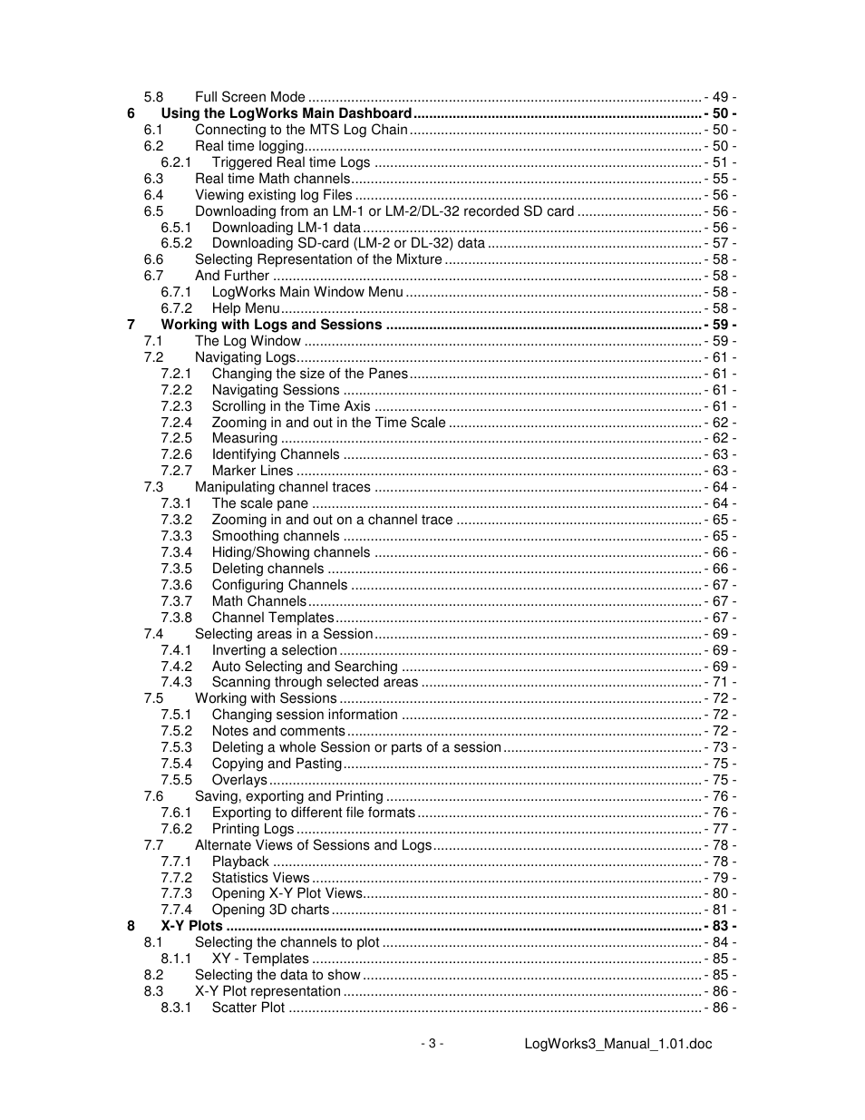 Innovate Motorsports LogWorks 3 User Manual | Page 3 / 145