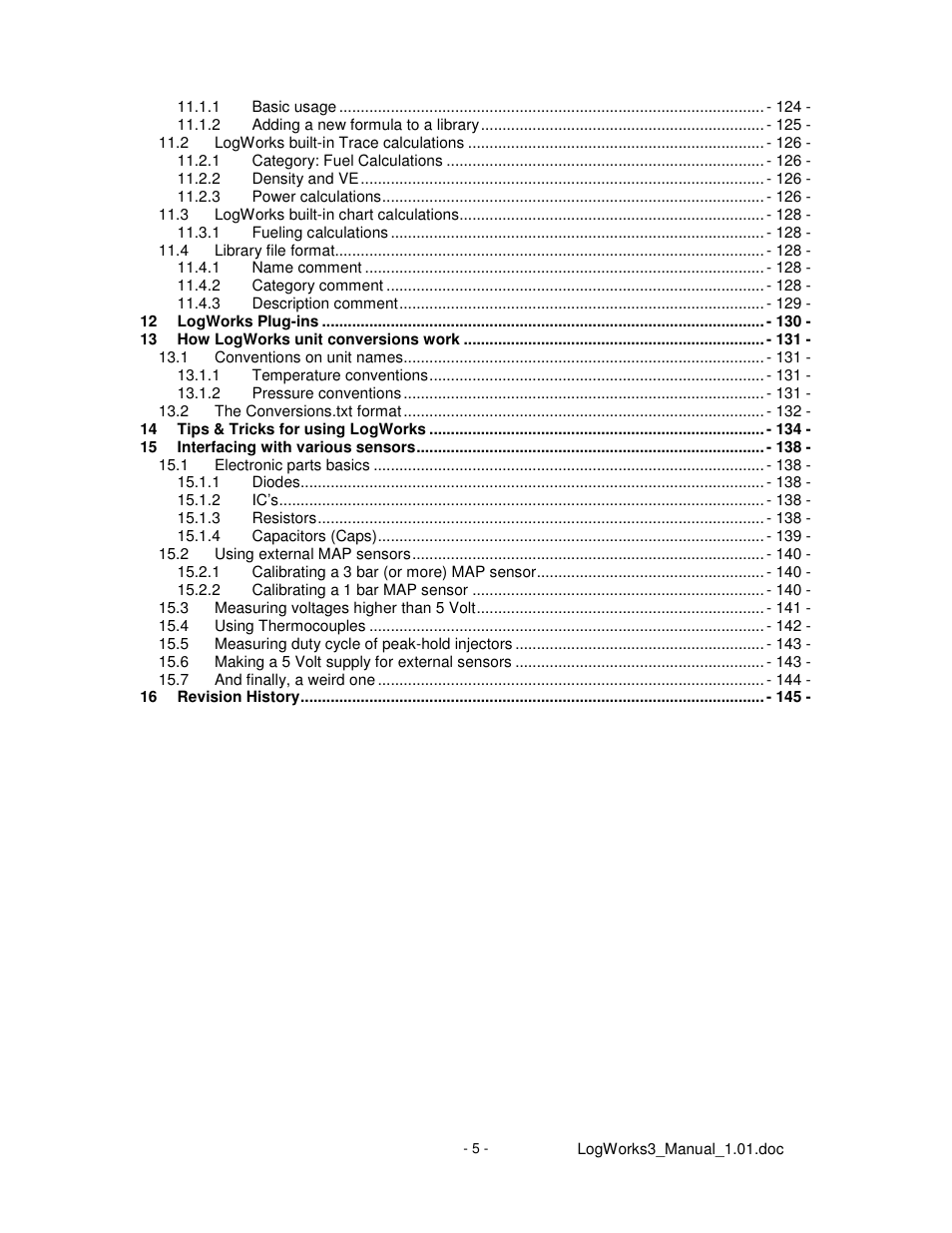 Innovate Motorsports LogWorks 3 User Manual | Page 5 / 145