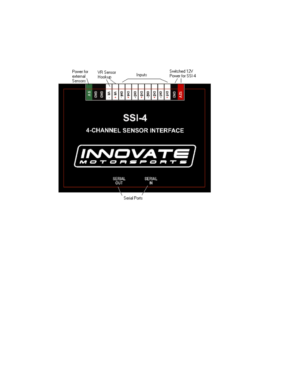 Connecting the ssi-4 | Innovate Motorsports SSI-4 User Manual | Page 7 / 16
