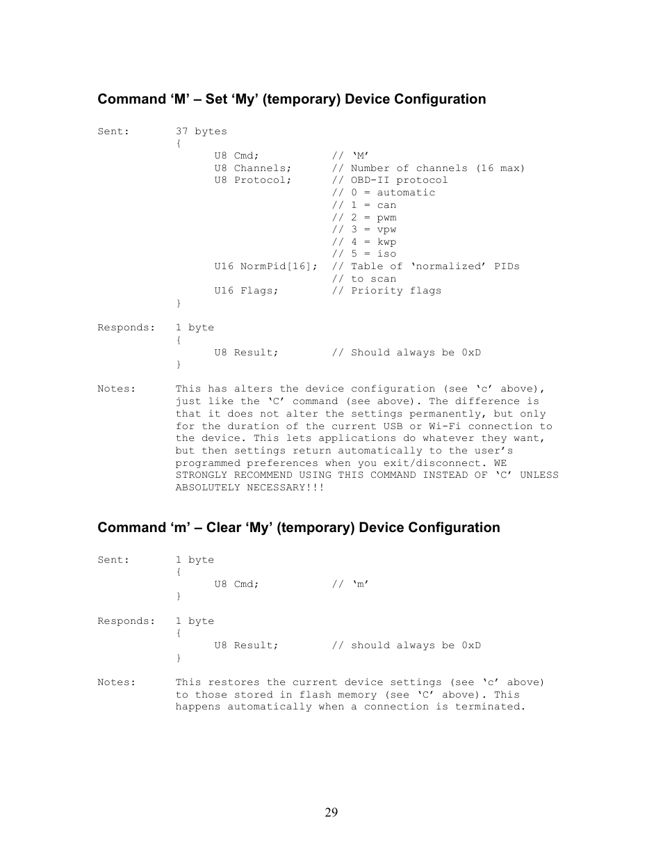 Innovate Motorsports OT-2 SDK User Manual | Page 29 / 76