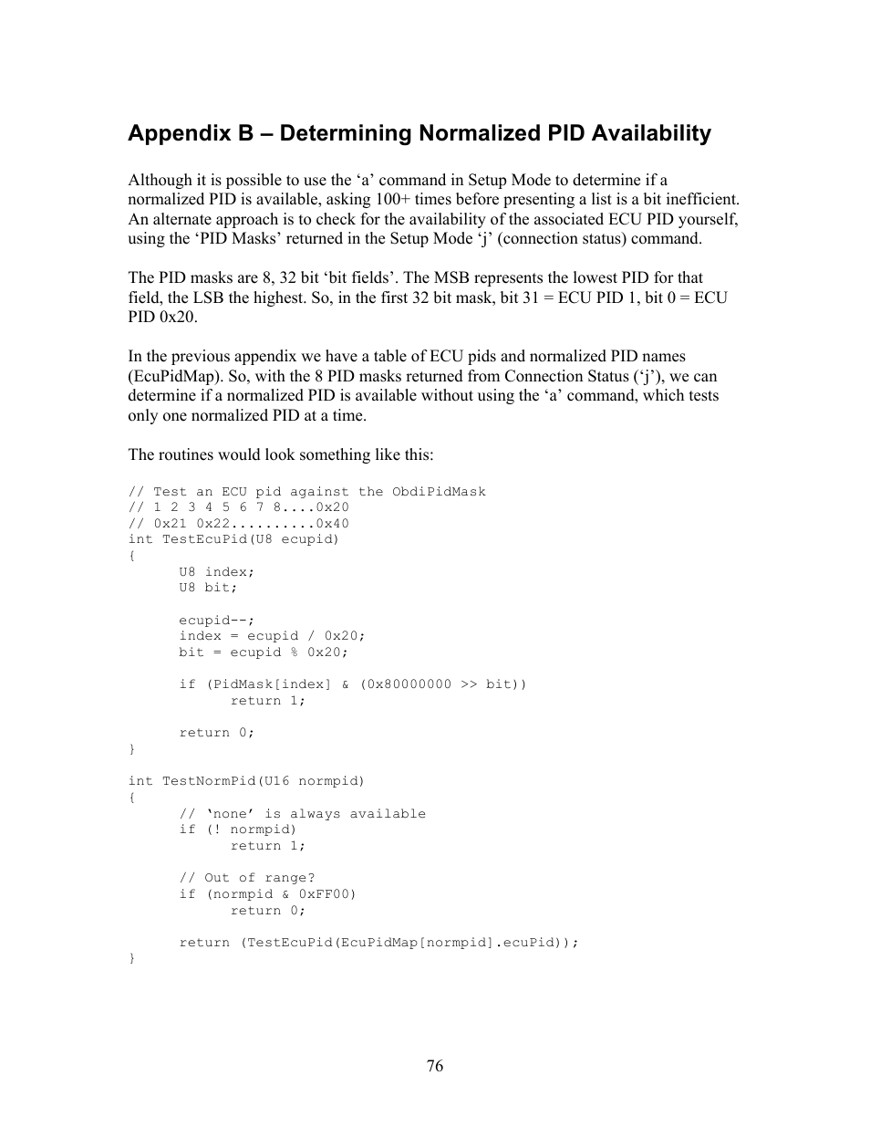 Innovate Motorsports OT-2 SDK User Manual | Page 76 / 76