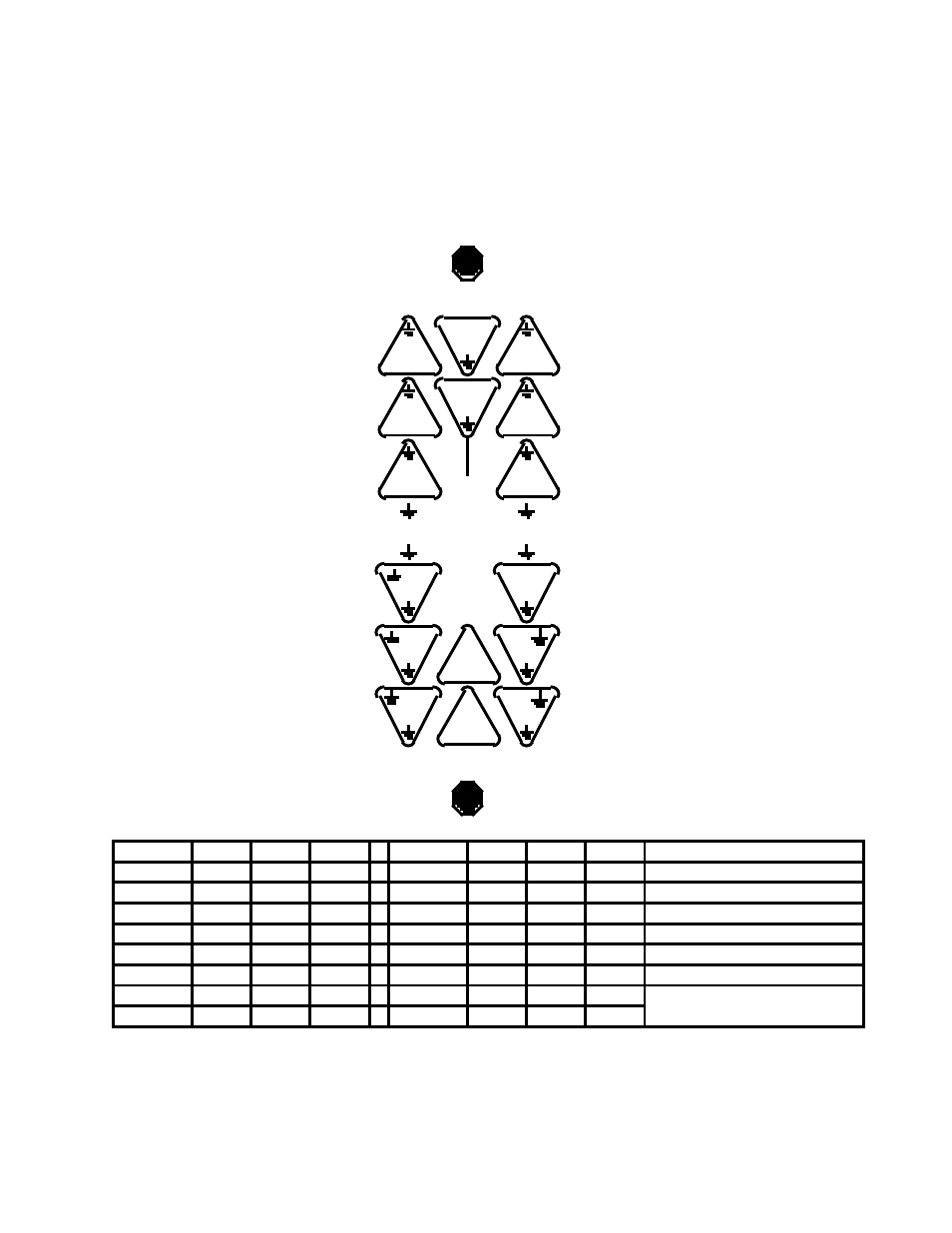 Pin-out of multipin connectors | Manley Langevin HP-101 More-Me Headphone Mixer 1996 - present ELCO User Manual | Page 10 / 14