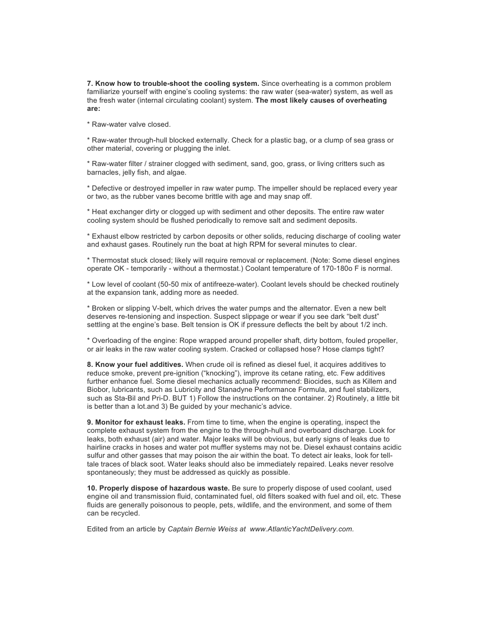 MJM Yachts 36z Express User Manual | Page 12 / 62