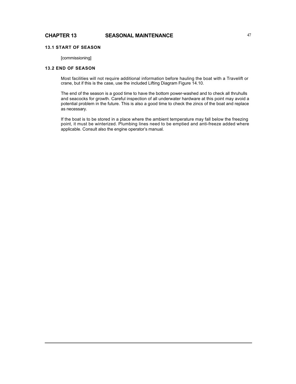 MJM Yachts 36z Express User Manual | Page 54 / 62