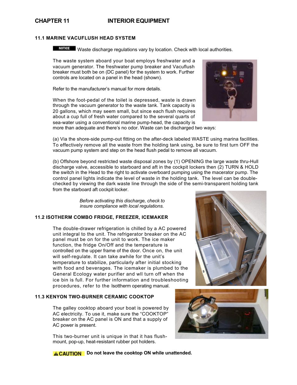 MJM Yachts 40z Express User Manual | Page 43 / 64