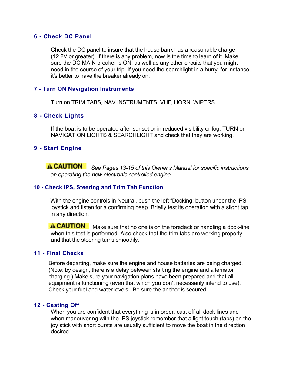 MJM Yachts 40z Express User Manual | Page 64 / 64