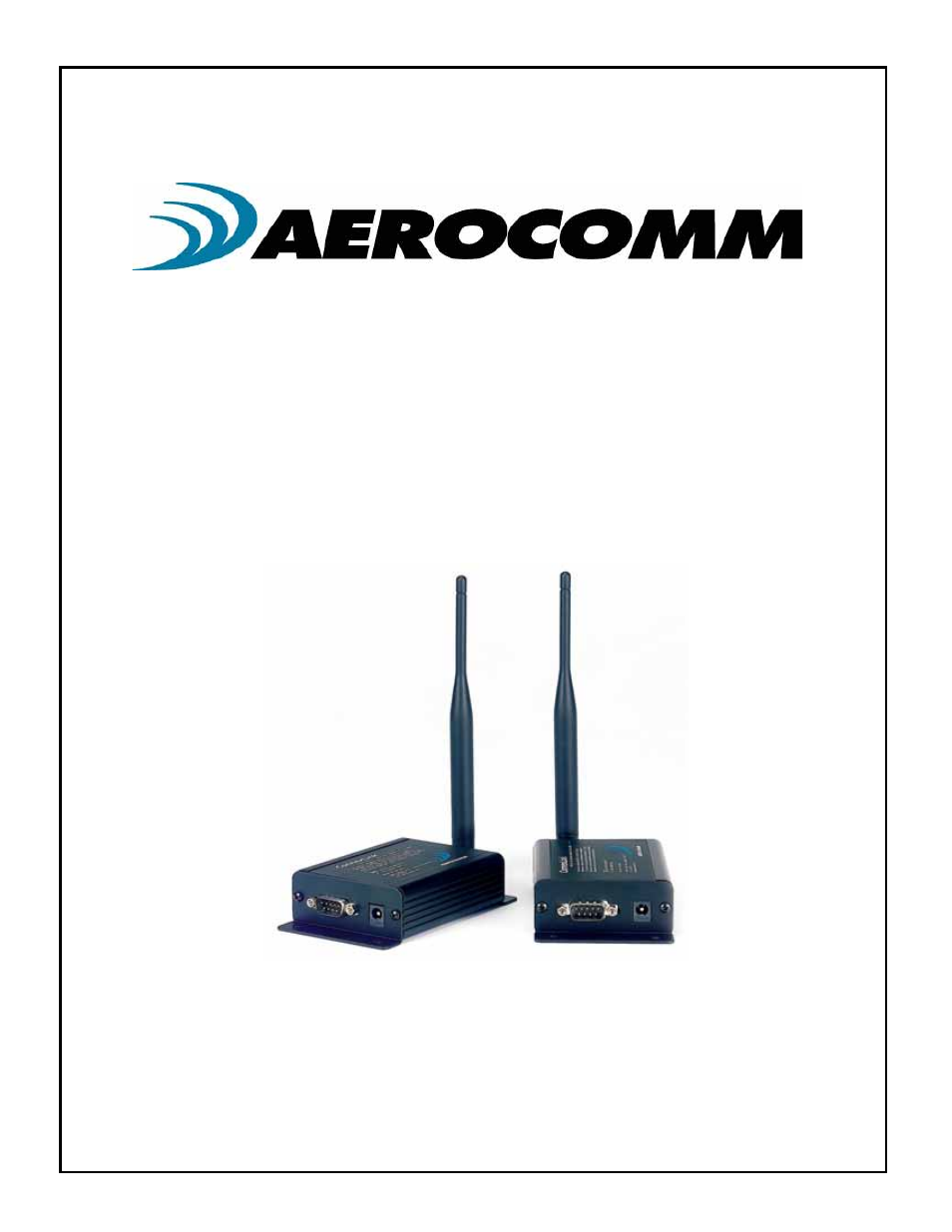 AeroComm CL4424 User Manual | 20 pages