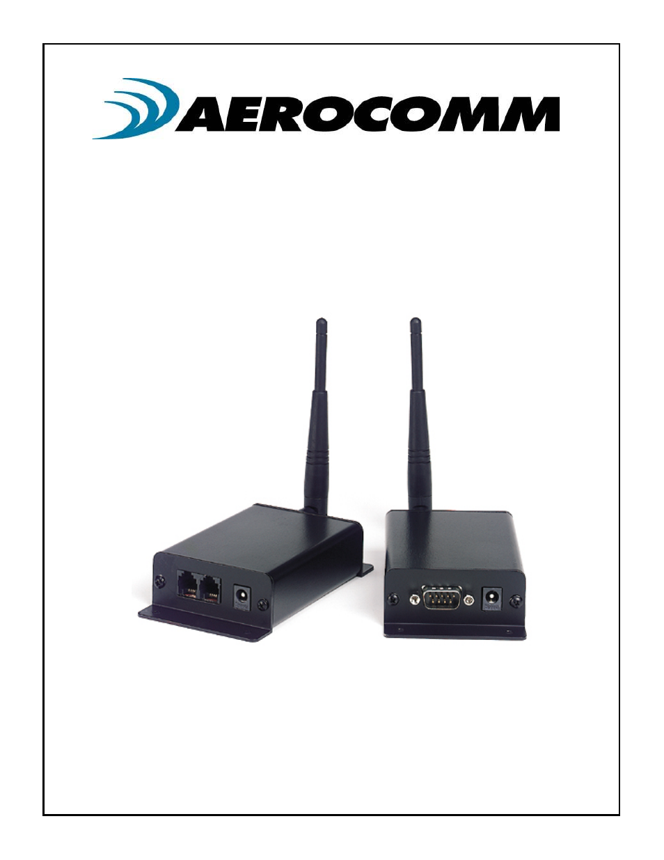 AeroComm ConnexModem Version 2.0 User Manual | 11 pages