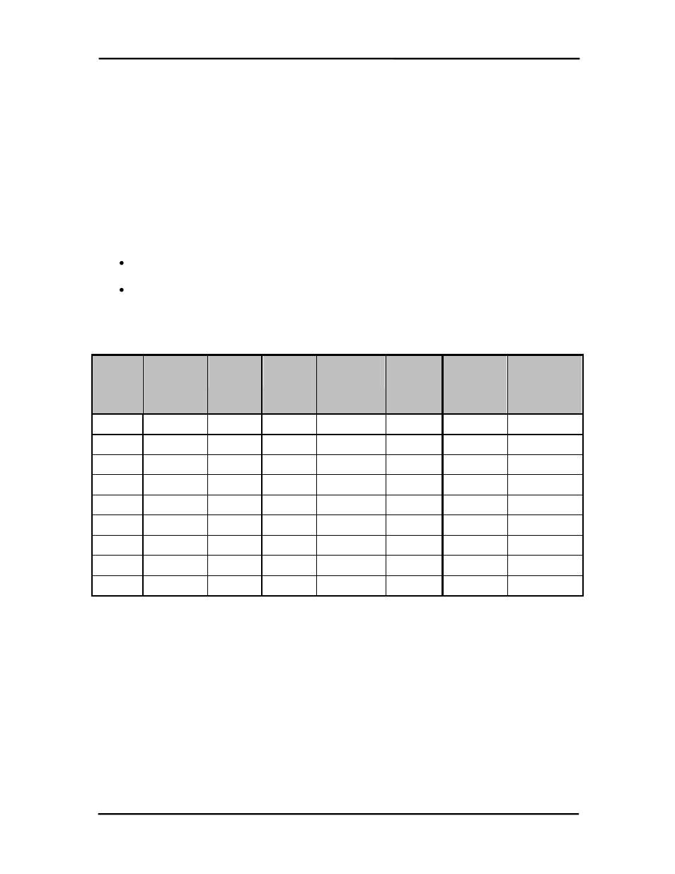 Interfacing protocol | AeroComm CL4490-1000 User Manual | Page 10 / 22