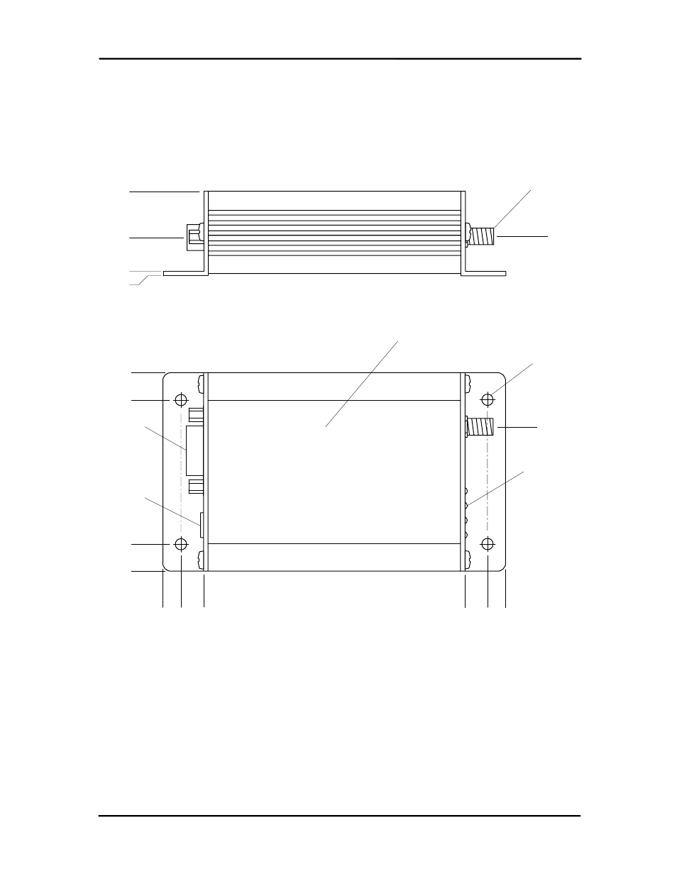 Figure 4- cl4490 mechanical diagram, Cl4490 user’s manual, Cl4490 mechanical diagram | Side view top view | AeroComm CL4490-1000 User Manual | Page 9 / 22