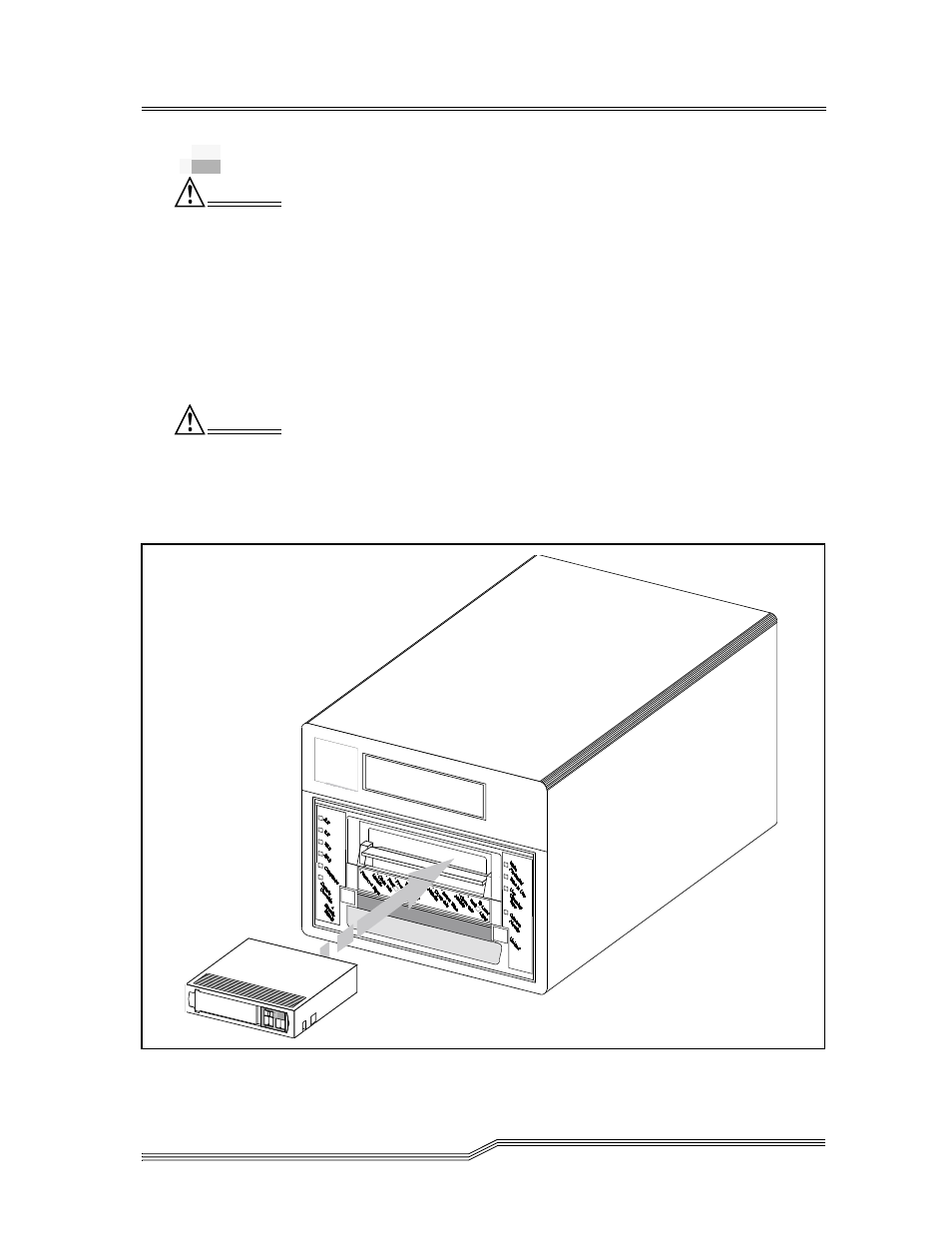Loading the data cartridge | ADIC 4000 User Manual | Page 52 / 88