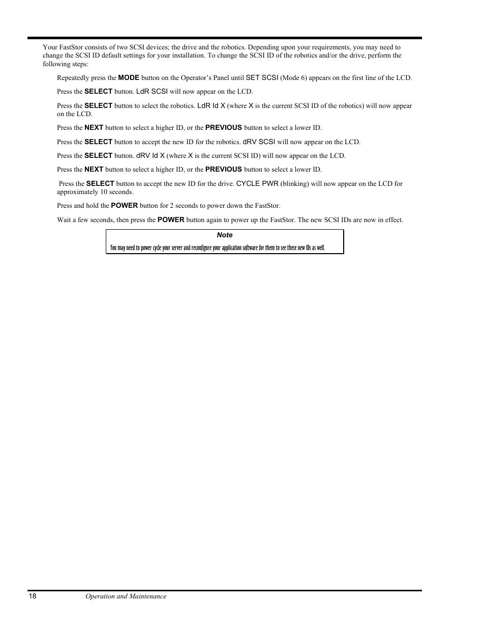 ADIC FastStor Mass Storage Device User Manual | Page 34 / 68