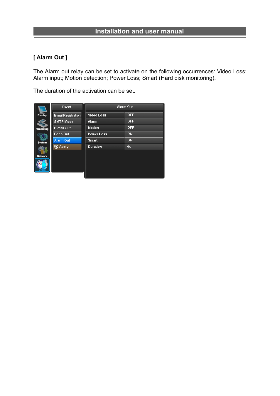 Installation and user manual | Monoprice 6660 8-channel Security DVR User Manual | Page 53 / 100